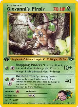 Giovanni's Pinsir (024/132), Gym Challenge — Pokémon card price