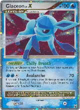 Glaceon LV.X (98/100), Majestic Dawn — Pokémon card price