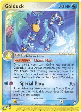 Golduck (17/100), EX Sandstorm — Pokémon card price