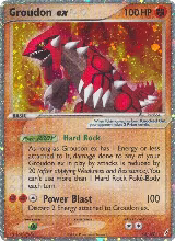 Groudon ex (93/100), EX Crystal Guardians — Pokémon card price