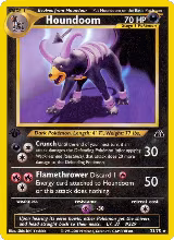 Houndoom (23) (23/75), Neo Discovery — Pokémon card price