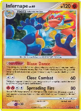 Infernape (3/100), Stormfront — Pokémon card price
