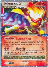 Infernape LV.X - DP10 (DP10), Diamond and Pearl Promos — Pokémon card price