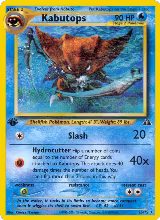 Kabutops (25) (25/75) — card price