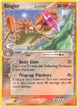Kingler (Delta Species) (22/100), EX Crystal Guardians — Pokémon card price