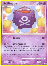 Koffing (74/106), Great Encounters — Pokémon card price