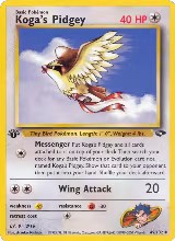 Koga's Pidgey (49) (049/132) — card price