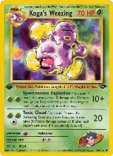 Koga's Weezing (050/132) — card price