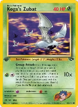 Koga's Zubat (083/132) — card price
