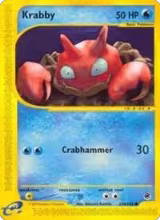 Krabby (115/165), Expedition — Pokémon card price
