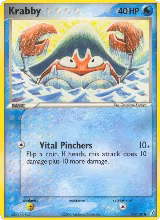 Krabby (54/100) — card price