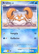 Krabby (75/106) — card price