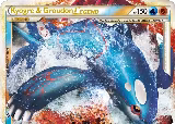 Kyogre & Groudon Legend (Top) (87/90) — card price
