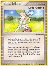 Lady Outing (87/107) — card price
