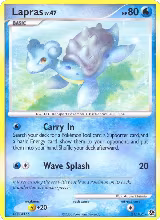 Lapras (21/106) — card price