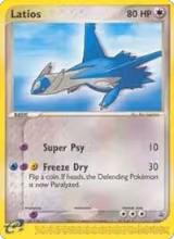 Latios - 015 (Pokemon Heroes: Latios & Latias DVD Release) (015) — card price