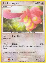 Lickitung (39/100) — card price