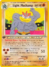 Light Machamp (025/105), Neo Destiny — Pokémon card price