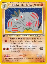 Light Machoke (049/105), Neo Destiny — Pokémon card price
