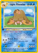 Light Piloswine (026/105) — card price