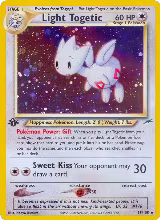 Light Togetic (015/105), Neo Destiny — Pokémon card price