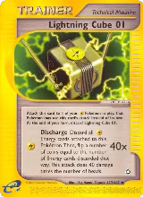 Lightning Cube 01 (127/147) — card price
