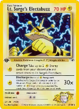 Lt. Surge's Electabuzz (6) (006/132) — card price