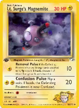 Lt. Surge's Magnemite (50) (050/132) — card price