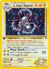 Lt. Surge's Magneton (008/132), Gym Heroes — Pokémon card price