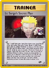 Lt. Surge's Secret Plan (107/132) — card price