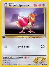 Lt. Surge's Spearow (52) (052/132) — card price