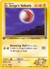 Lt. Surge's Voltorb (086/132) — card price