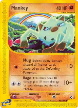 Mankey (092/147), Aquapolis — Pokémon card price