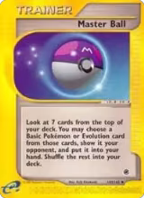 Master Ball (143/165) — card price