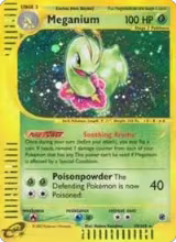 Meganium (18) (018/165), Expedition — Pokémon card price