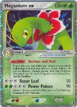 Meganium ex (106/115), EX Unseen Forces — Pokémon card price
