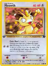 Meowth (62/82) — card price