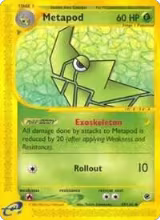 Metapod (087/165), Expedition — Pokémon card price