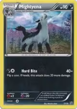 Mightyena (17/39) — card price