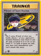 Minion of Team Rocket (113/132) — card price