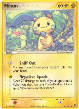 Minun (41/107), EX Deoxys — Pokémon card price
