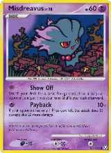 Misdreavus (107/146), Legends Awakened — Pokémon card price