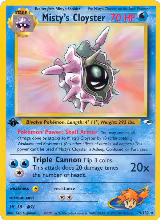 Misty's Cloyster (029/132) — card price