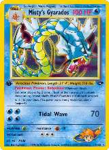Misty's Gyarados (013/132), Gym Challenge — Pokémon card price