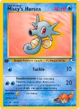 Misty's Horsea (086/132) — card price
