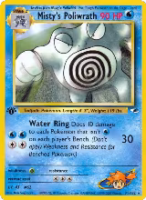 Misty's Poliwrath (031/132), Gym Heroes — Pokémon card price