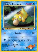 Misty's Psyduck (054/132) — card price