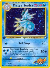 Misty's Seadra (009/132), Gym Heroes — Pokémon card price