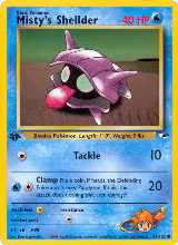 Misty's Shellder (089/132) — card price