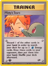Misty's Tears (118/132), Gym Challenge — Pokémon card price